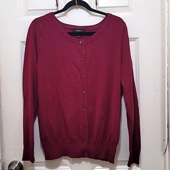 LANE BRYANT WOMEN'S CARDIGAN SWEATER MORA BUTTON DOWN SIZE 14/16 - Picture 2 of 6